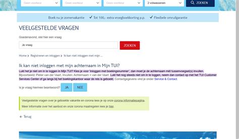 mijntui|inlog mijn tui.
